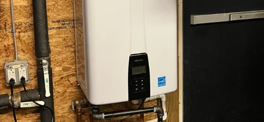 Tankless Water Heater Installation from H&F